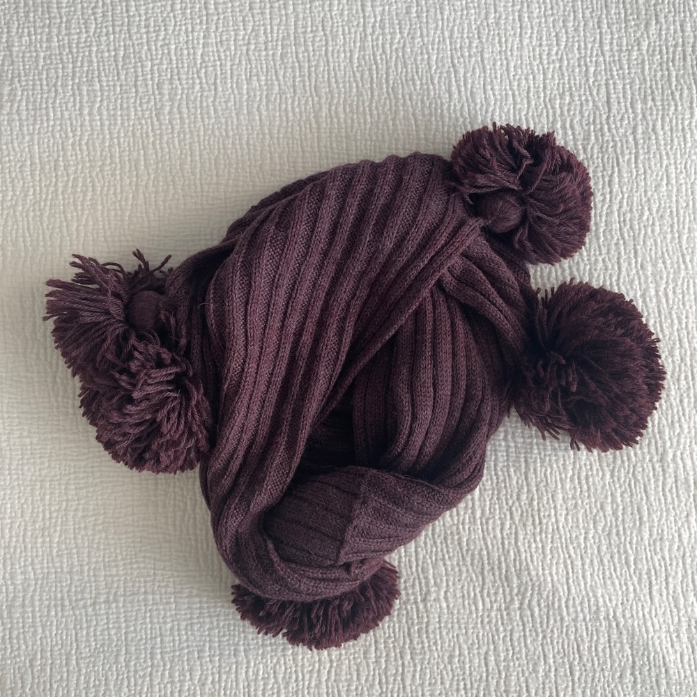 Rachel Comey infinity pompom/tassel scarf